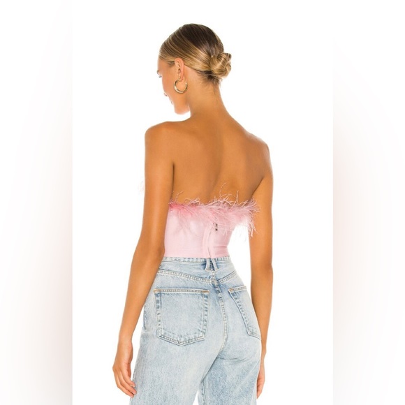 Superdown- Ramona Bustier Top Pink - Picture 3 of 8